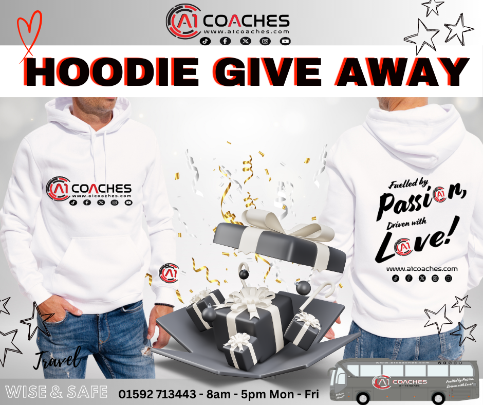 Free Hoodie Give Away Everyday!