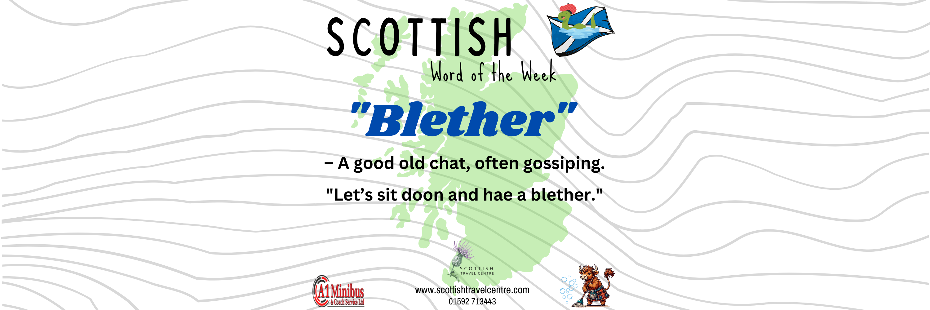 Scottish Word of the Week: "Blether" 🗣️💬