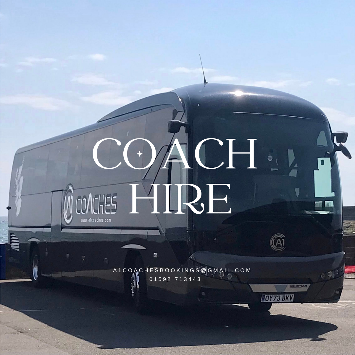 Coach hire in Fife Scotland