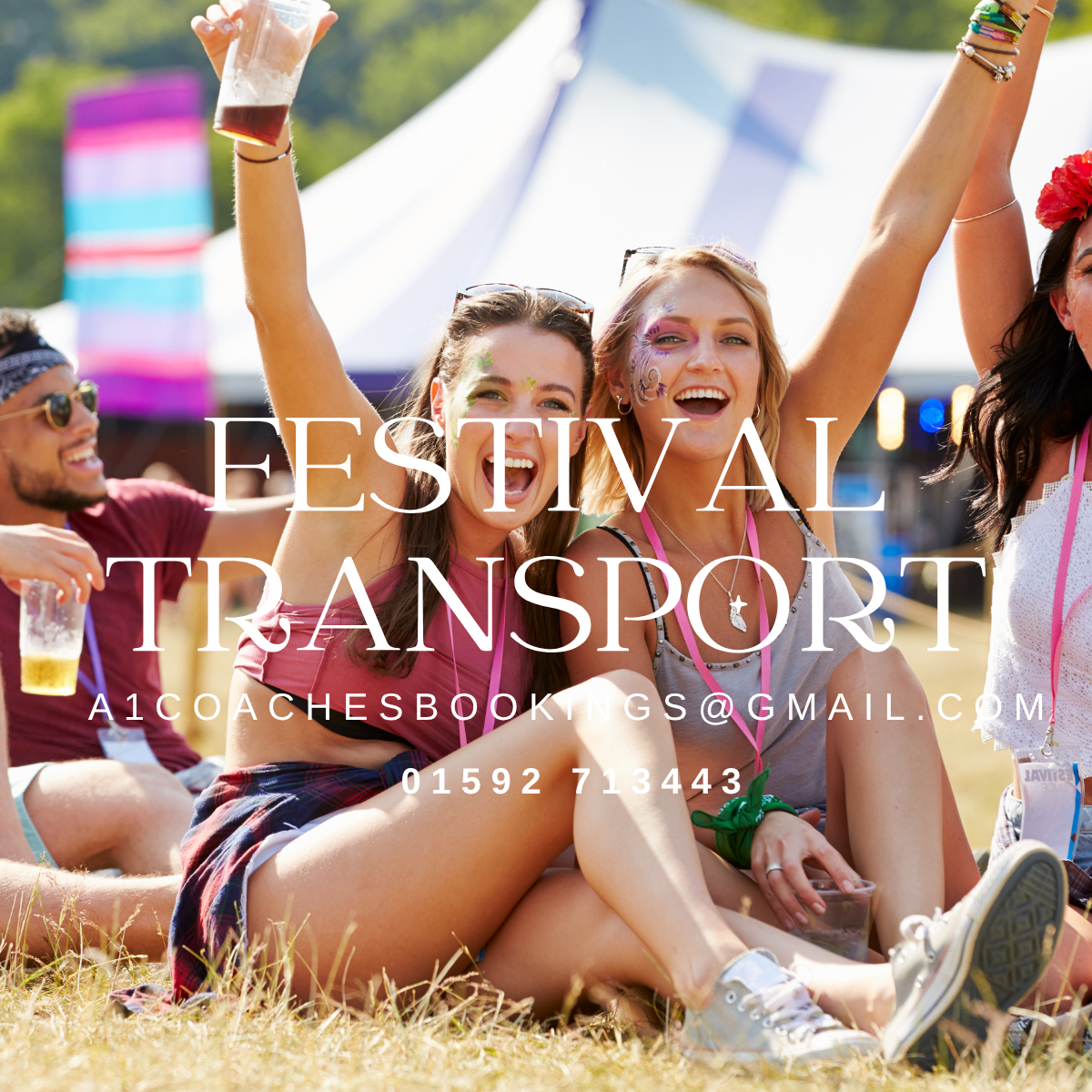 Festival Transport in Fife Scotland