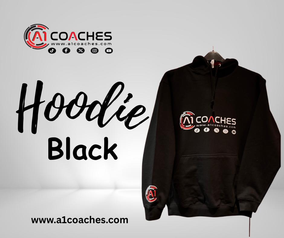 Black A1 Coaches Hoodie