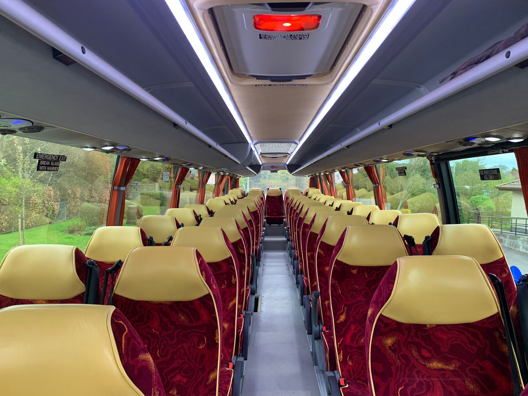 Wheelchair Accessible Coach for hire Fife Scotland