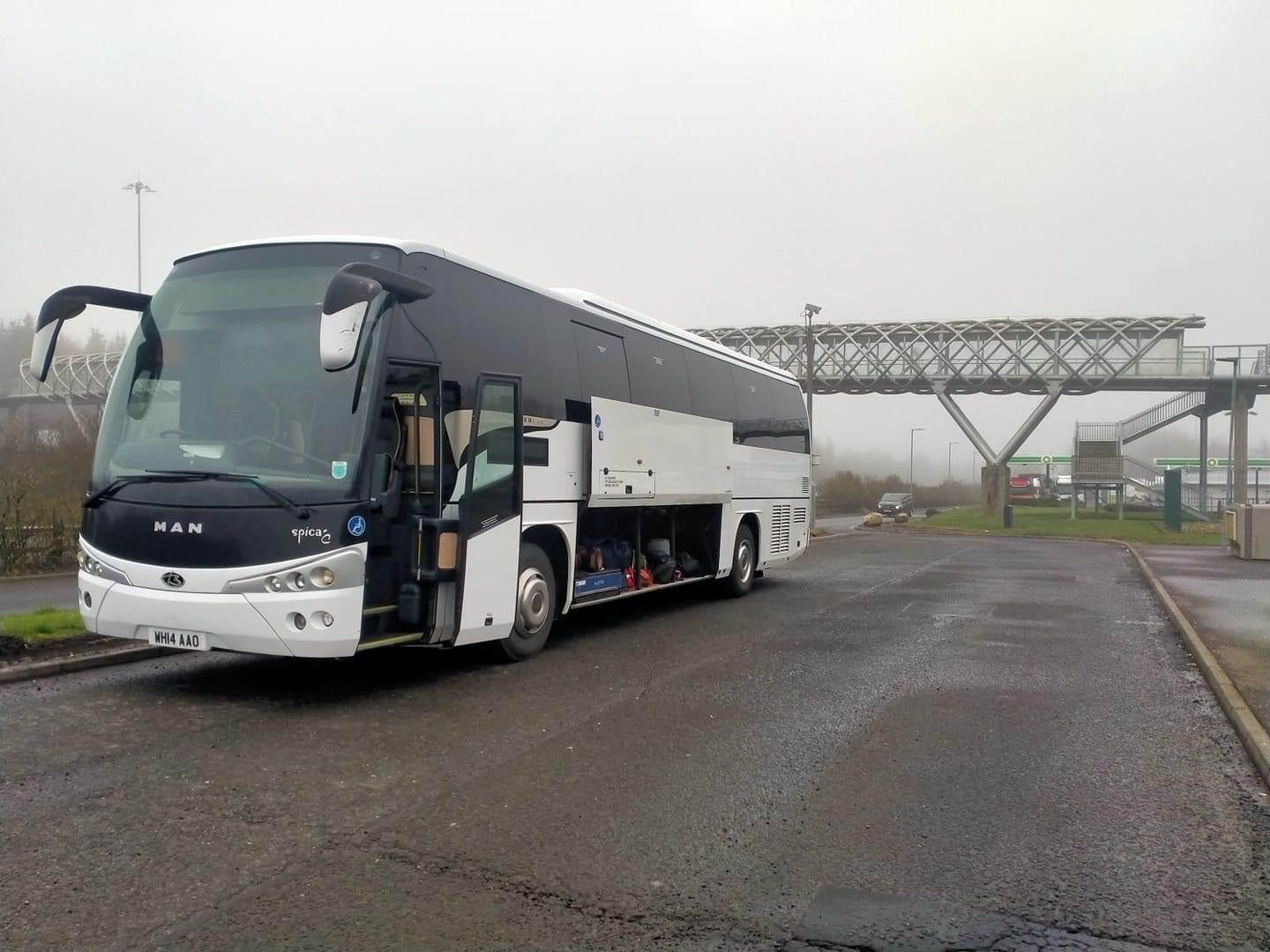 Wheelchair Accessible Coach for Hire Fife Scotland