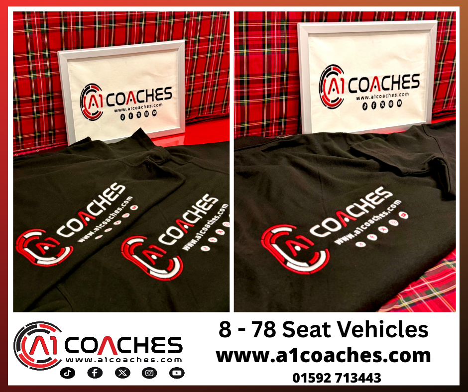 4x Polo Shirts with Left Chest Logo - Free Digitization of Logo