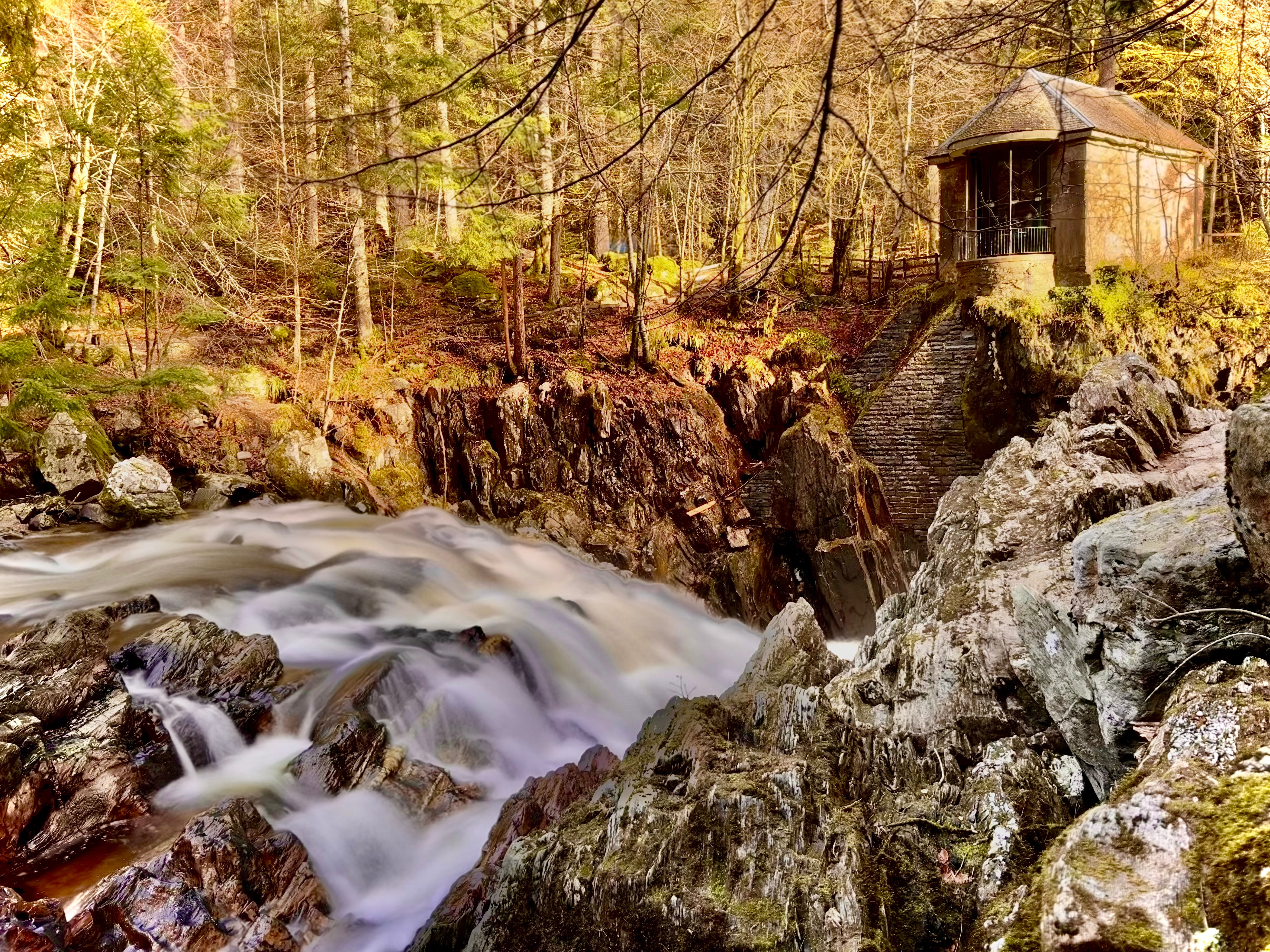 Scottish Tours The Hermitage Dunkeld Scotland
