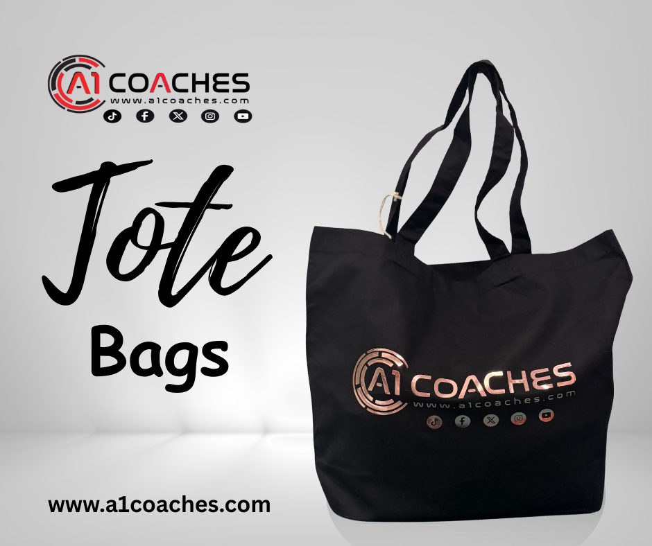 Rose Gold Metalic Font Tote Bag