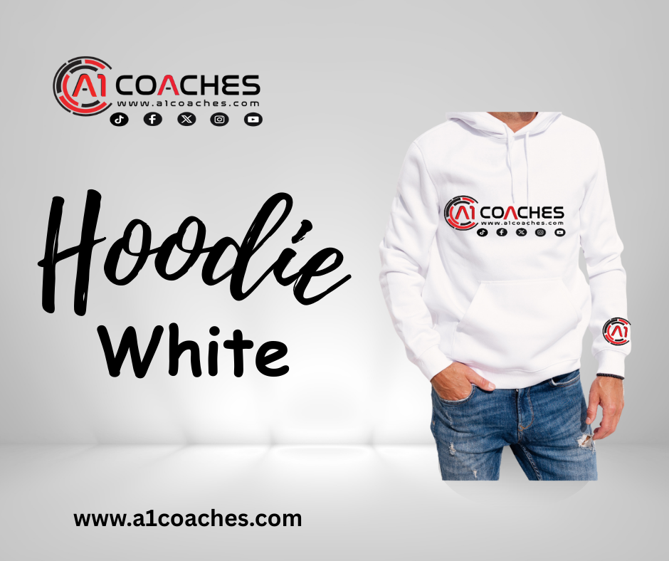 White A1 Coaches Hoodie