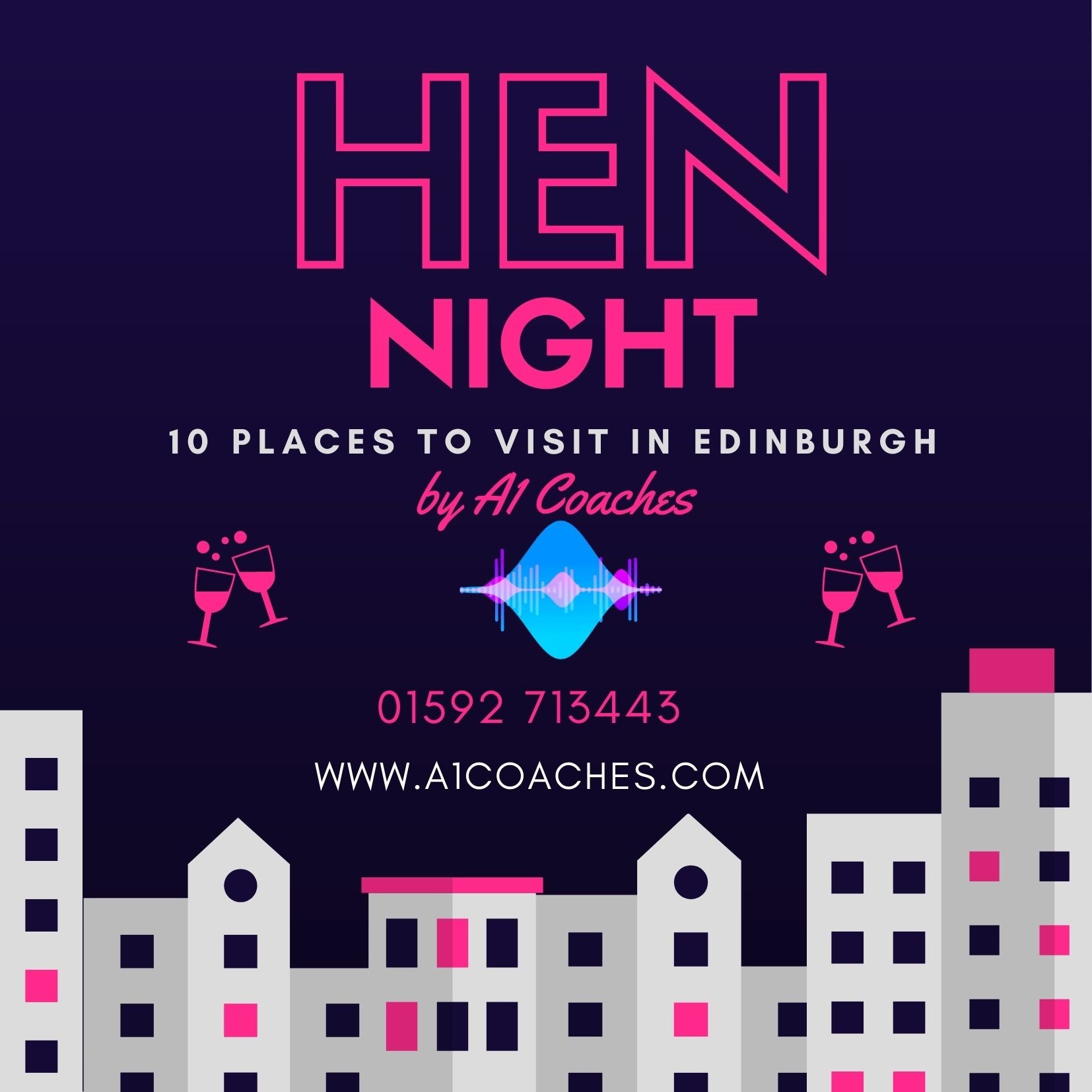 10 Places to go on a Hen Night to Edinburgh