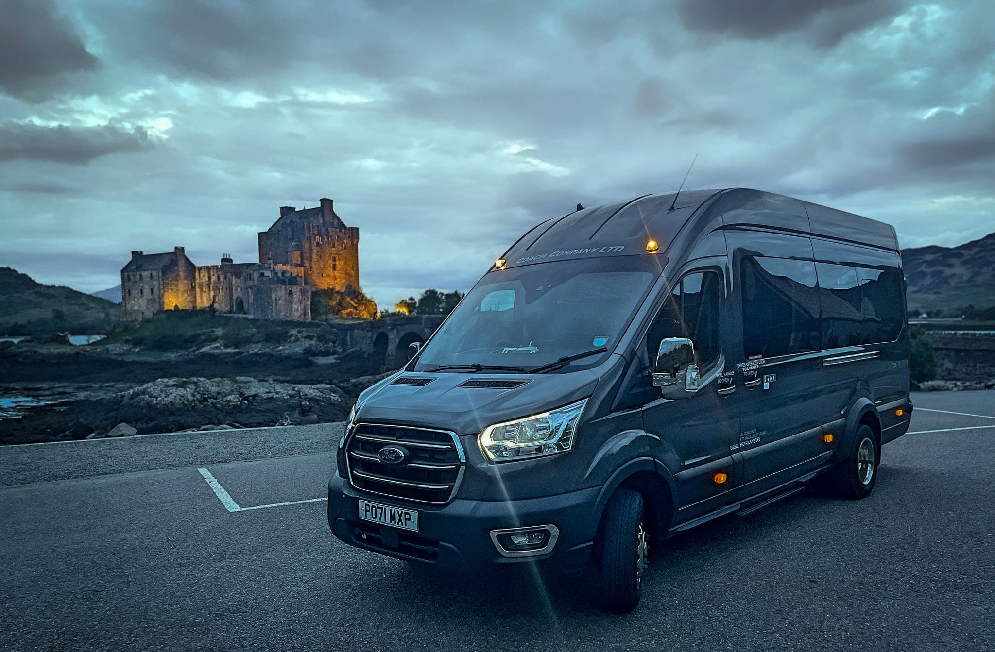 Eilean Donan Castle Visit after returning from Skye