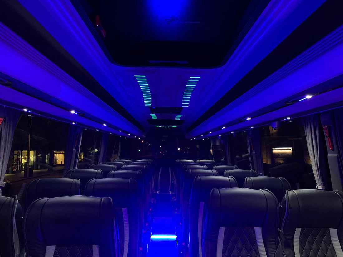 Interior of our 29 Seater Midi Coach