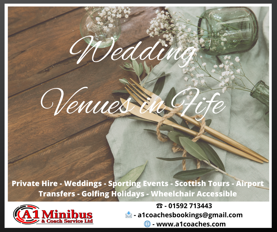 What Fife has to offer in respect of Wedding Venues