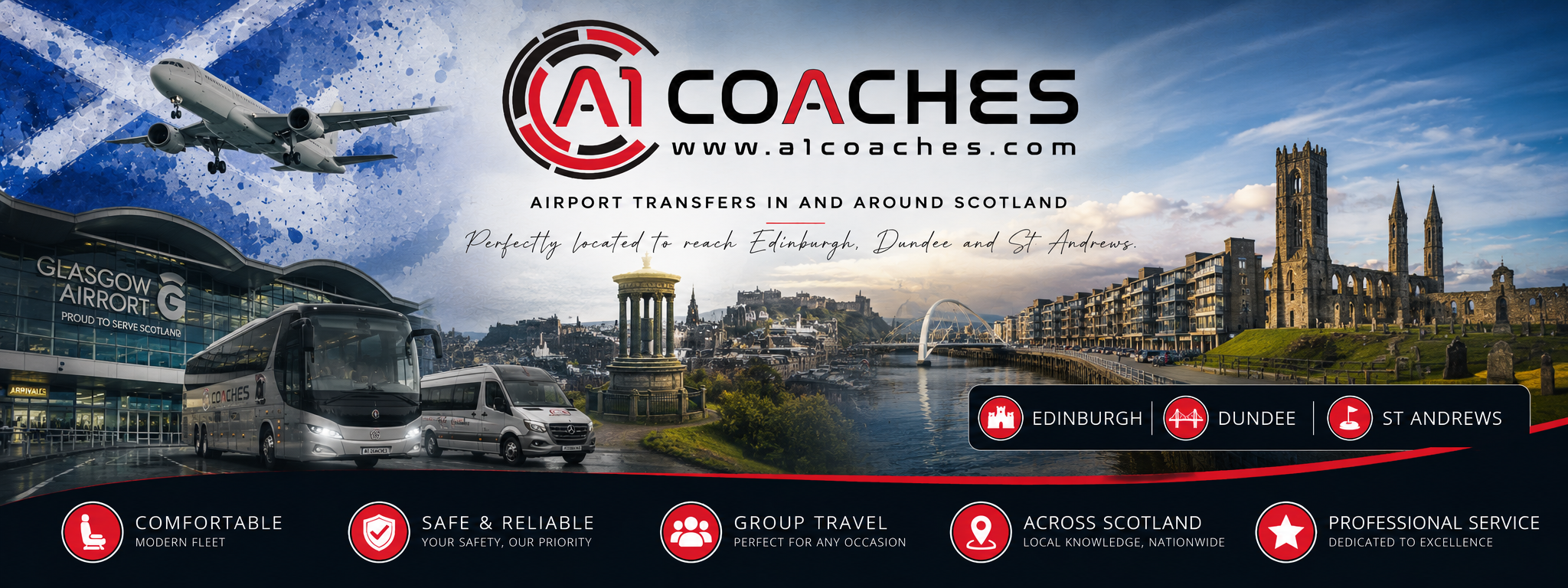 Airport transfers in Scotland