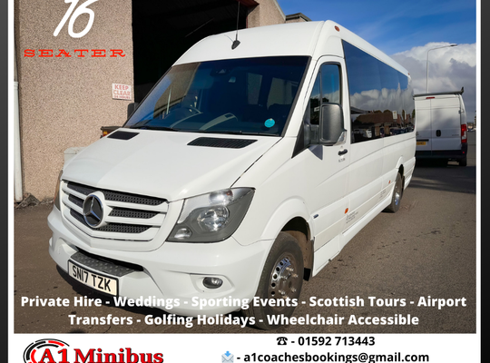 16 Seat Mercedes Sprinter with Large Boot 2