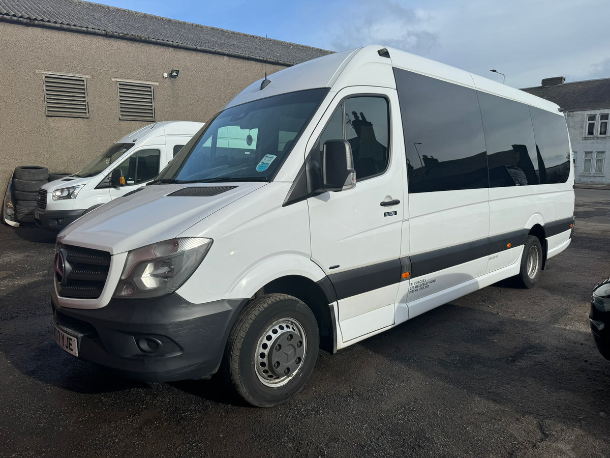 Benz Sprinter Boot 16 Seat Mercedes Sprinter with Large Boot – A1 Coaches