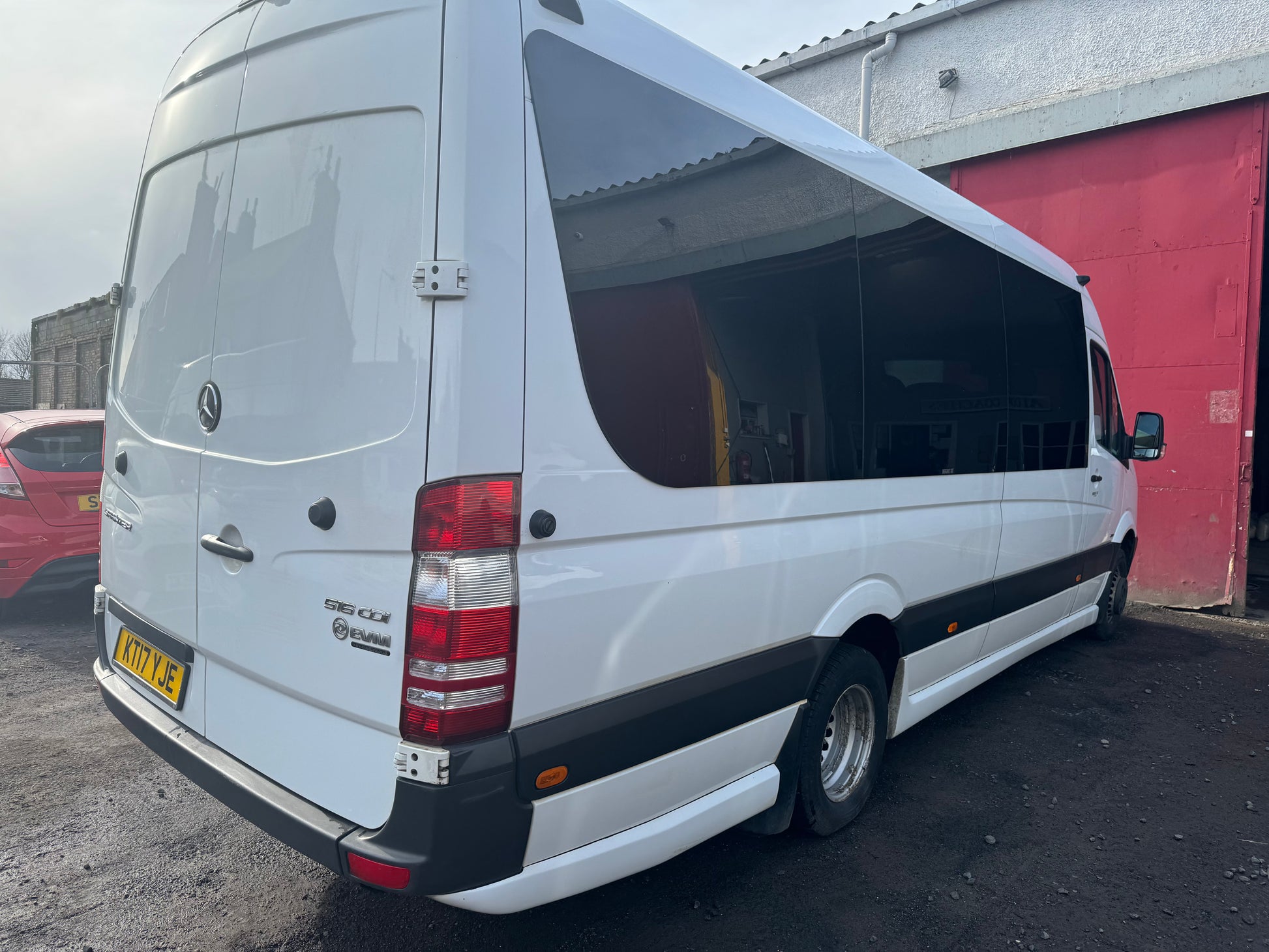 Benz Sprinter Boot 16 Seat Mercedes Sprinter with Large Boot – A1 Coaches
