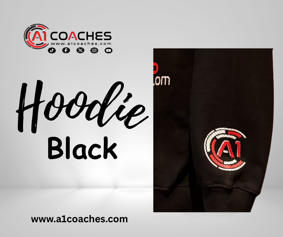 Black A1 Coaches Hoodie