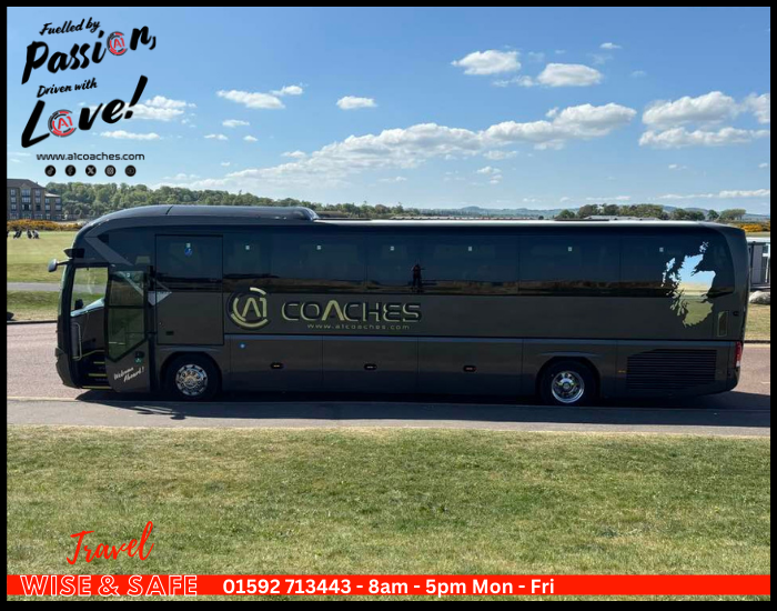 53 Seat Executive Coach Hire Fife Scotland