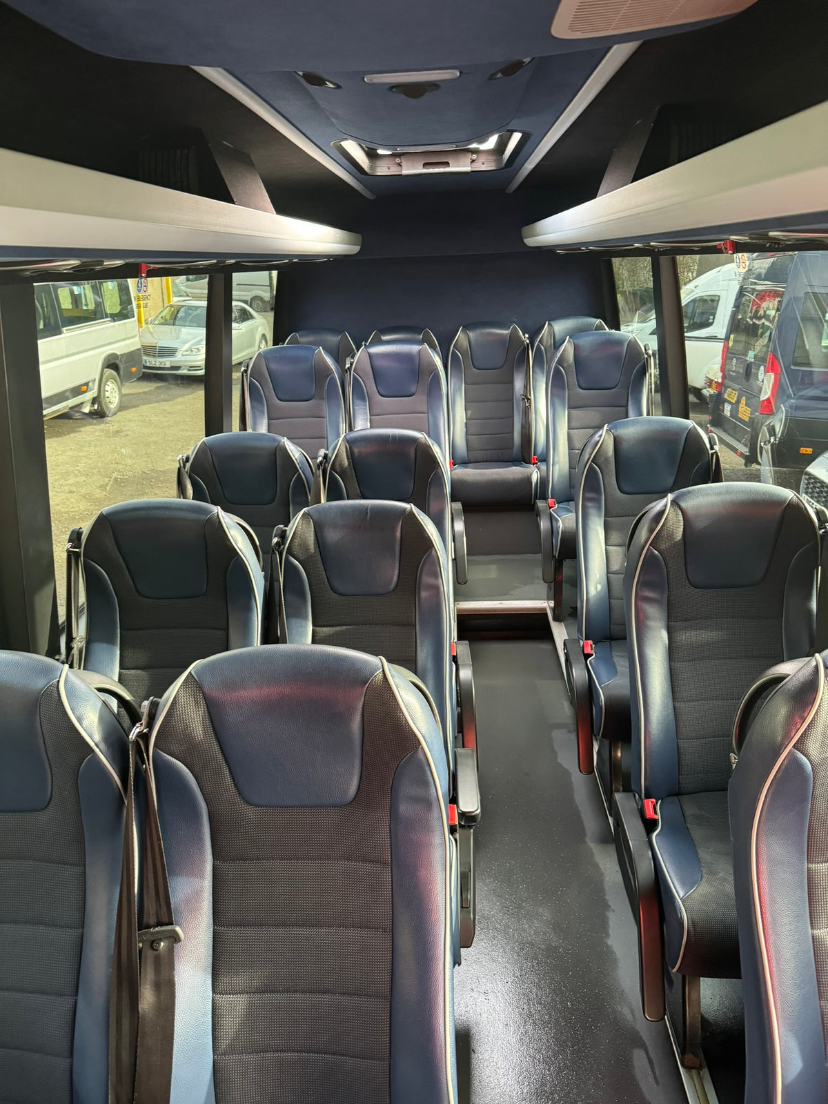 Benz Sprinter Boot 16 Seat Mercedes Sprinter with Large Boot – A1 Coaches