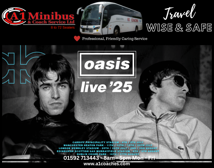 Transport to Oasis Concert - Murrayfield Stadium Edinburgh