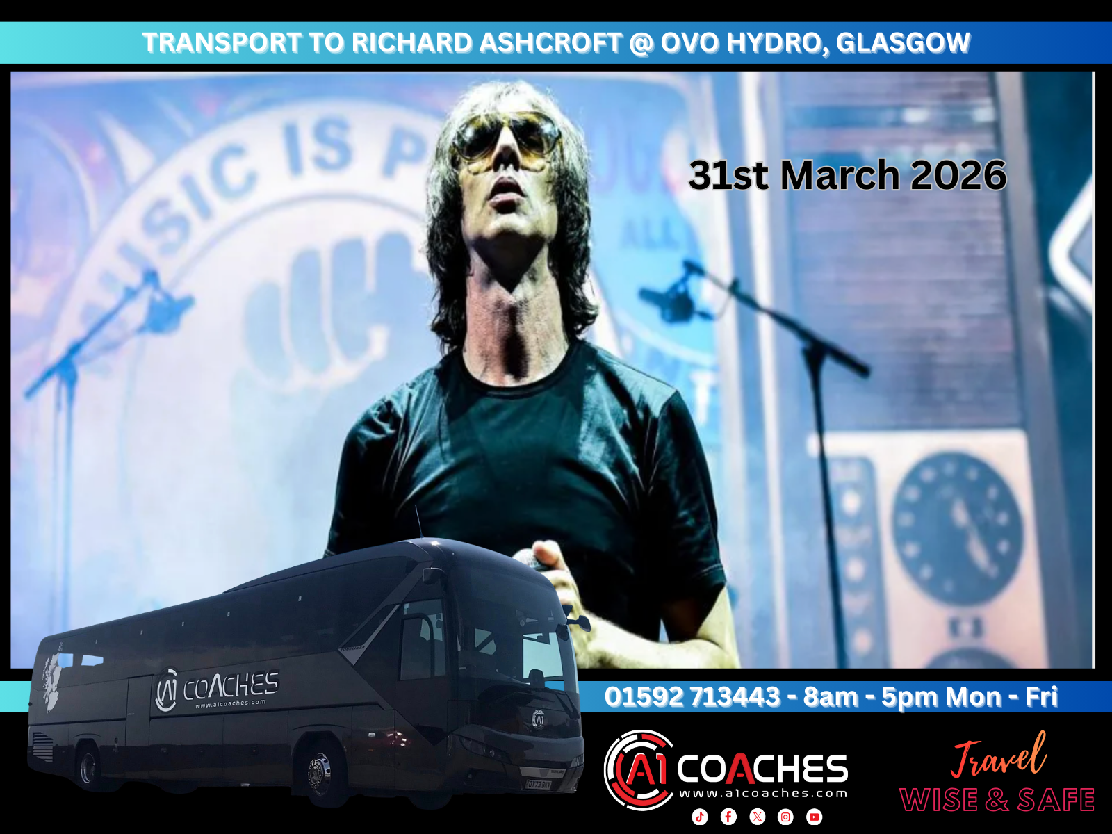 Transport to Richard Ashcroft - 31st March 2026